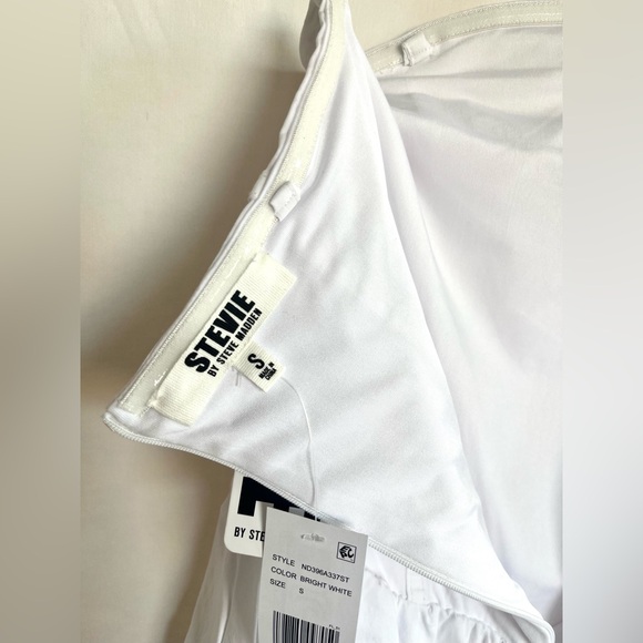 Stevie By Steve Madden Removable Strap Bubble Hem Mini Dress - Picture 9 of 13